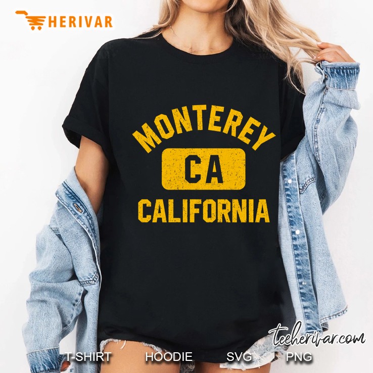 Monterey Ca California Ladies Tee