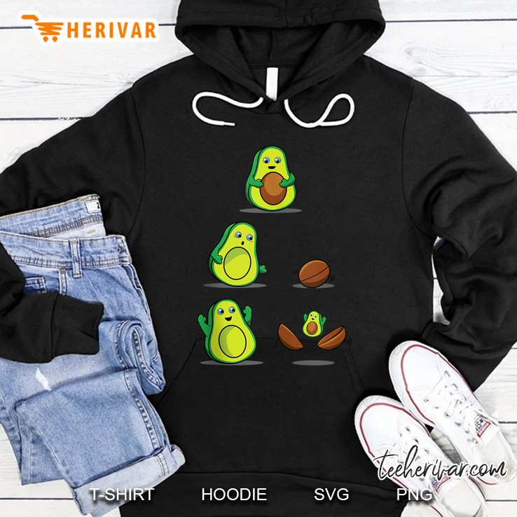 Avocado Mom For Pregnancy Mamacado Lovers Hoodie