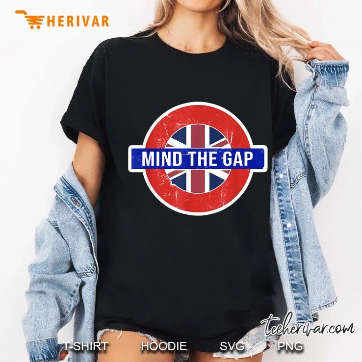 Mind The Gap British Flag Version Hoodie