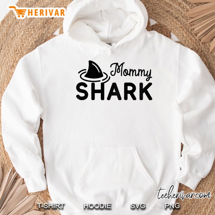 Mommy Shark White Version Hoodie