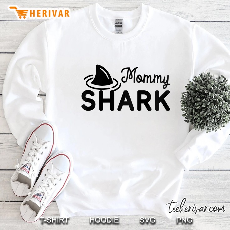 Mommy Shark White Version Sweatshirt