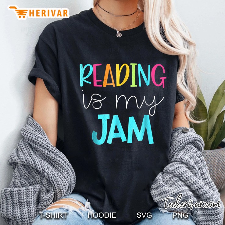 Reading Is My Jam Ladies Tee