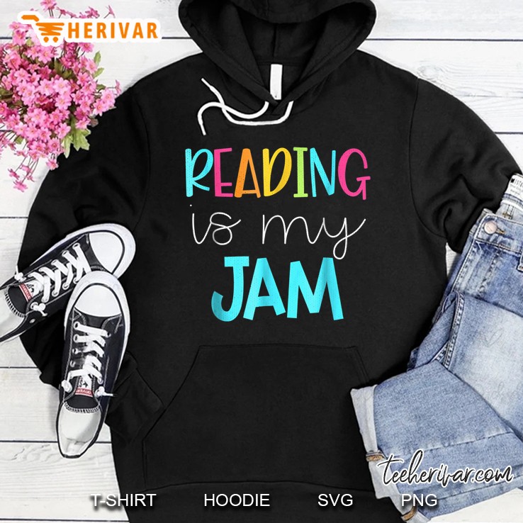 Reading Is My Jam Hoodie