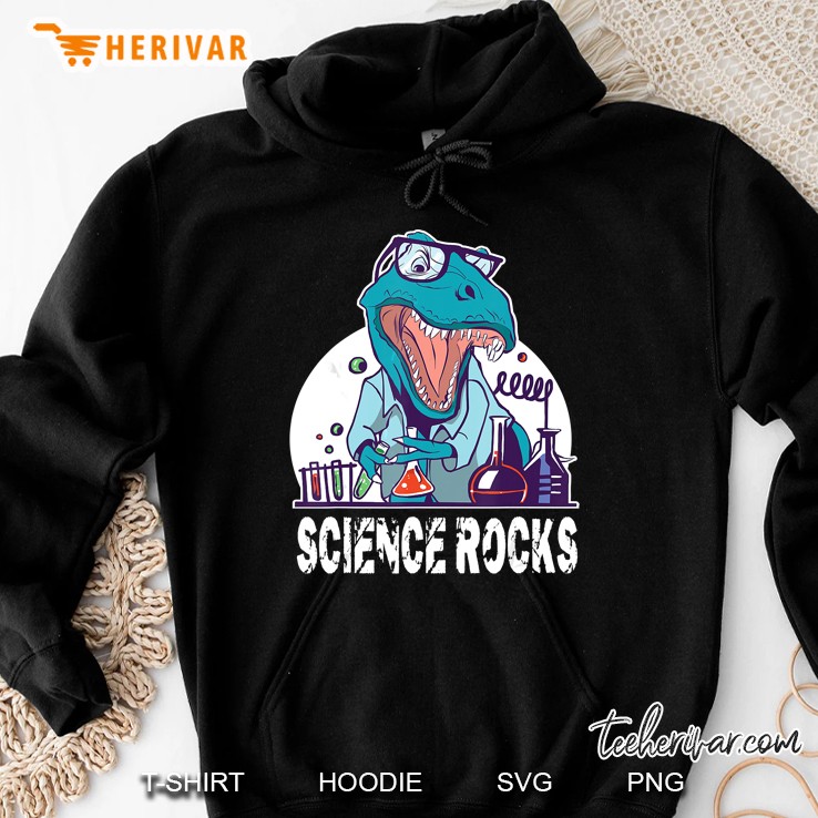 Science Rocks T-Rex Version Hoodie