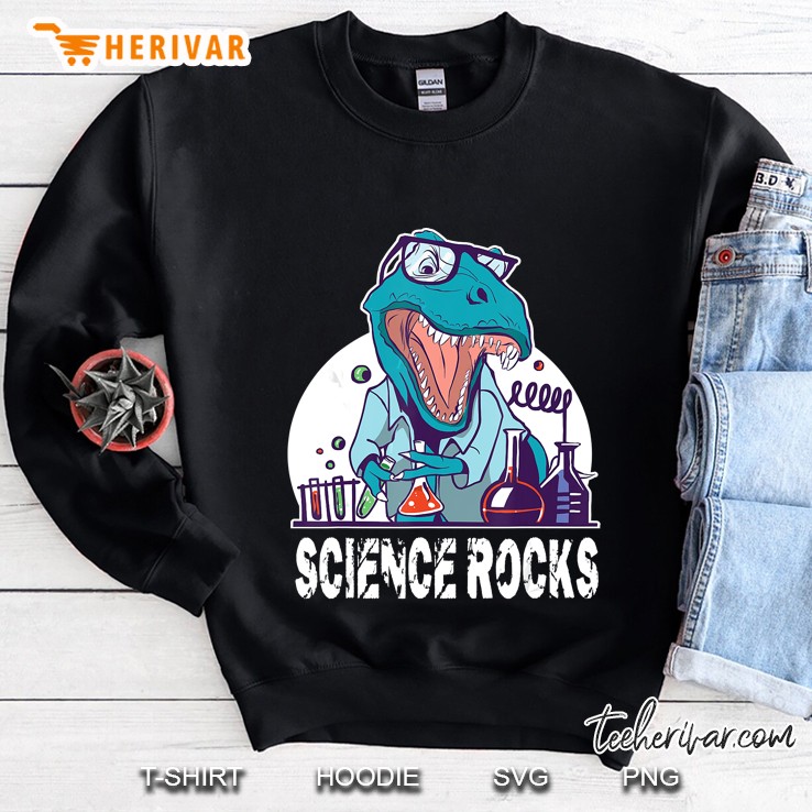 Science Rocks T-Rex Version Sweatshirt