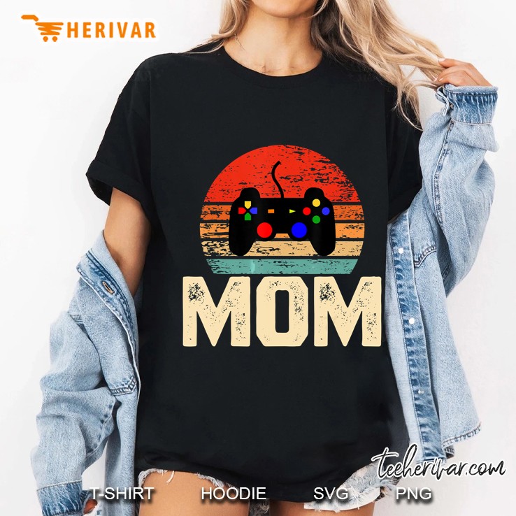 Video Game Controller Retro Vintage Video Gamer Mom Ladies Tee
