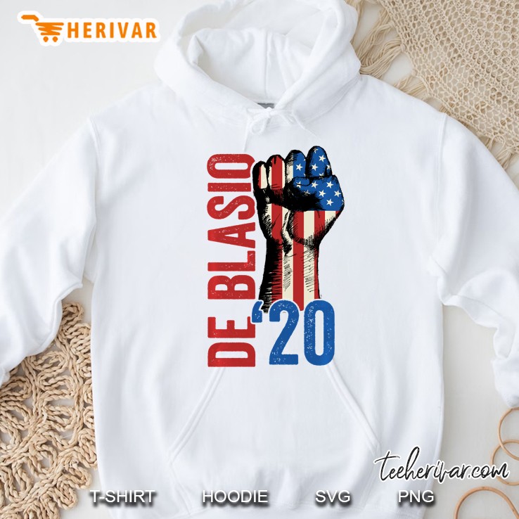 Bill De Blasio For President 2020 Election Potus Vote Hoodie