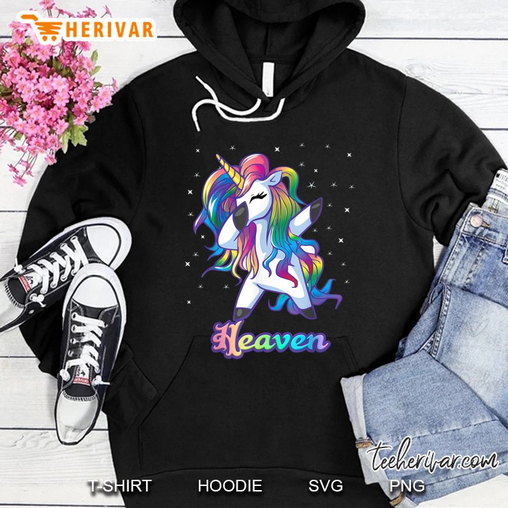 Heaven Dabbing Unicorn Version Hoodie