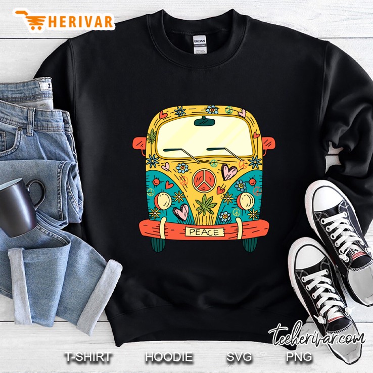 Colorful Hippie Van Sweatshirt