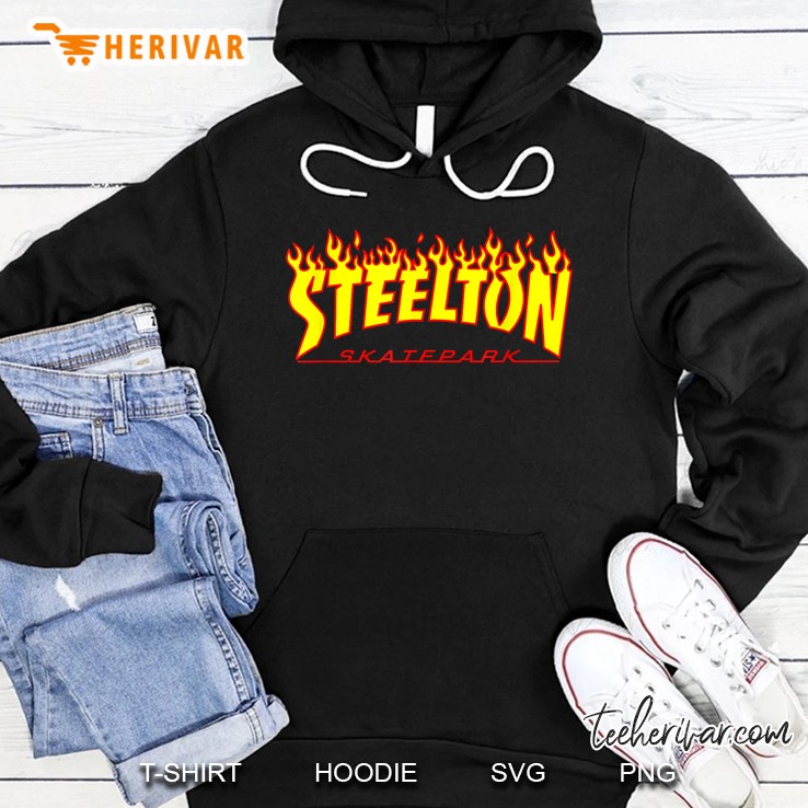 Steelton Skateboard Flame Logo Version Hoodie