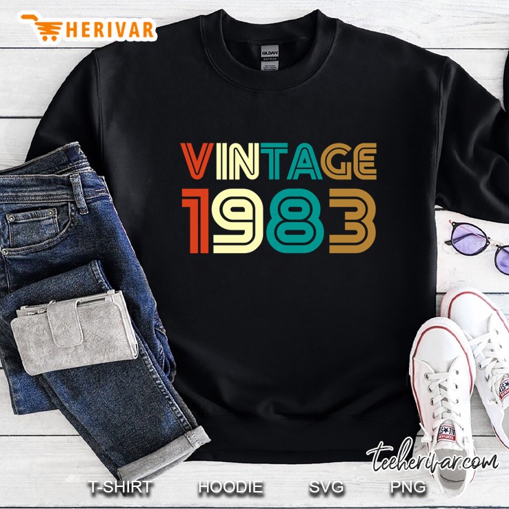 Vintage 1983 37th Birthday Version2 Sweatshirt