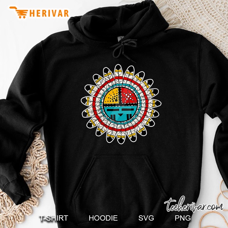 Hopi Kachina Native American Hoodie