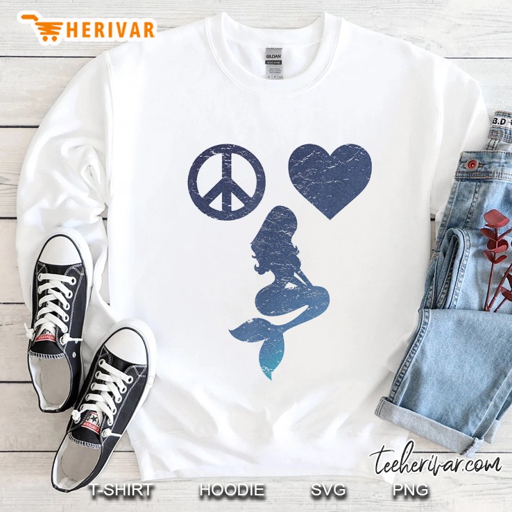 Peace Love Mermaids Sweatshirt