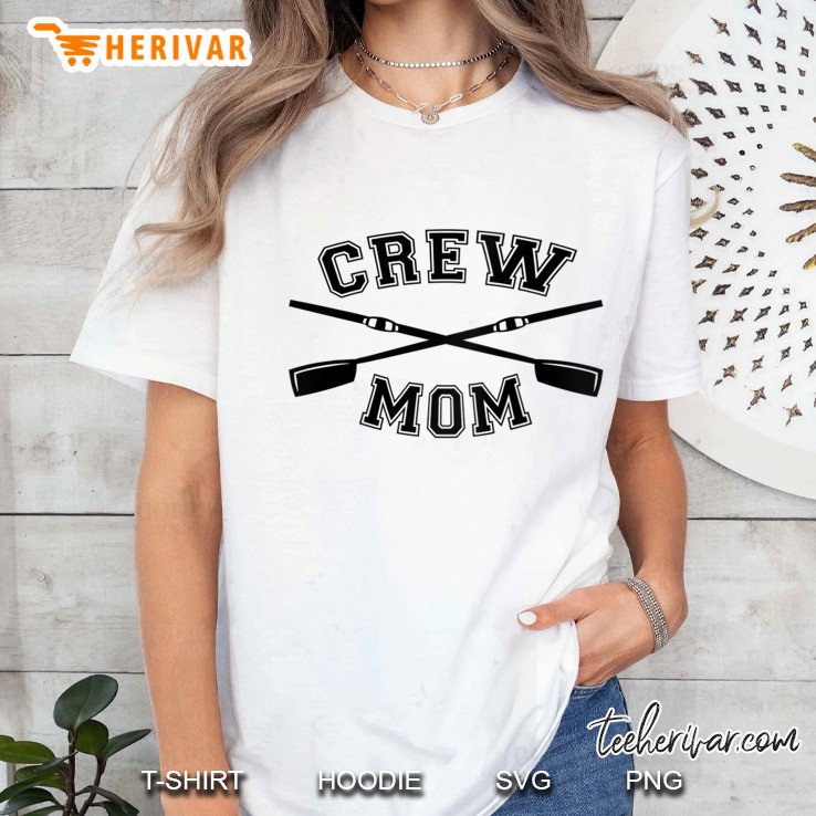 Crew Mom Rowing Coxswain Sculling Ladies Tee