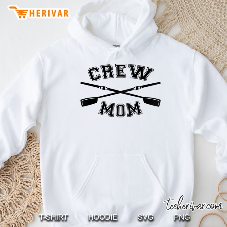 Crew Mom Rowing Coxswain Sculling Hoodie
