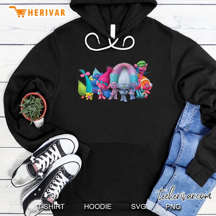 Dreamworks Trolls All Troll Friends Hoodie