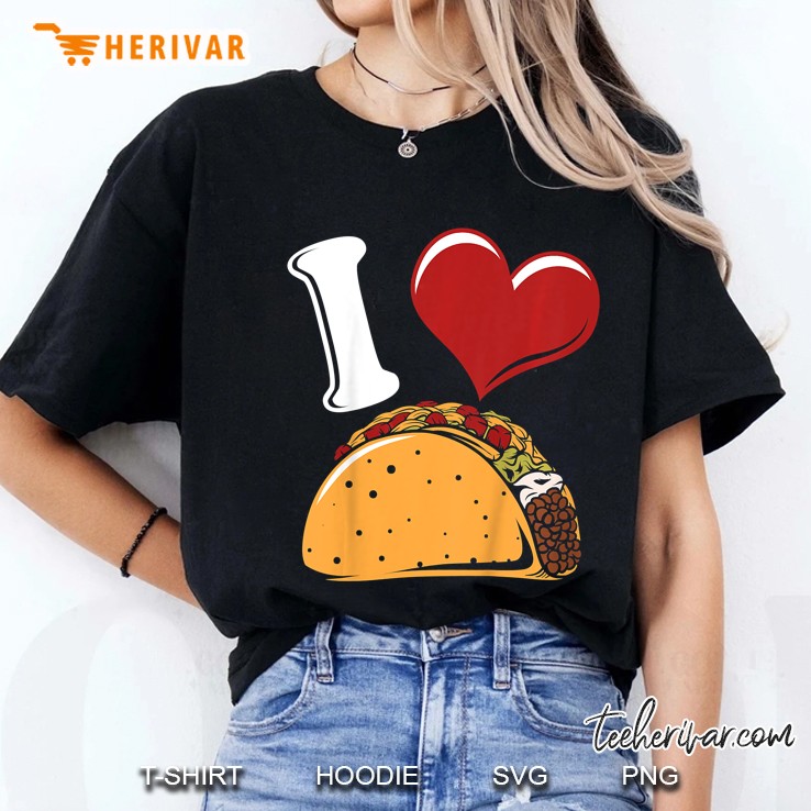 I Love Tacos Ladies Tee