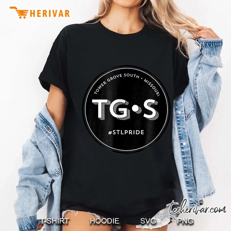 Tower Grove South Missouri St. Louis Pride Ladies Tee