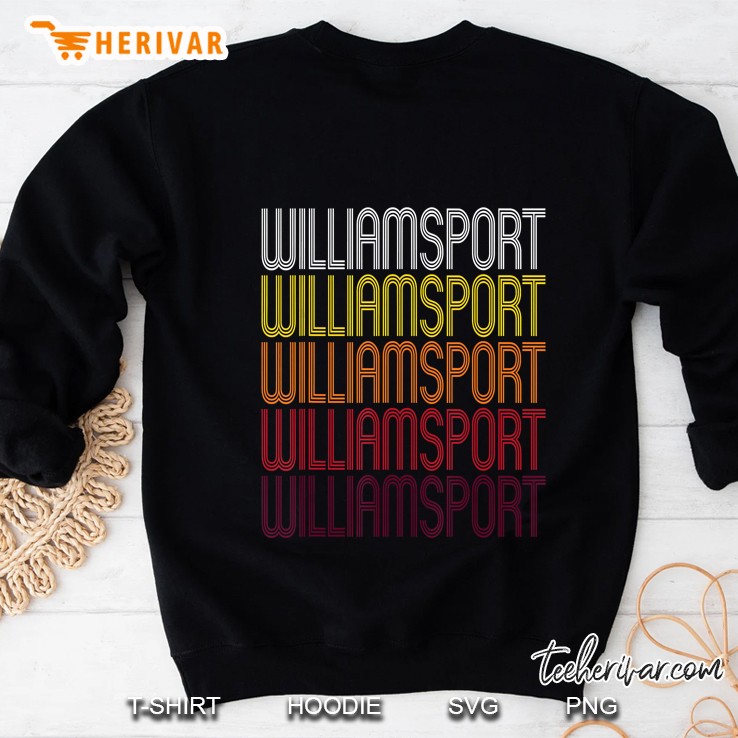 Williamsport Pennsylvania Vintage Style Sweatshirt