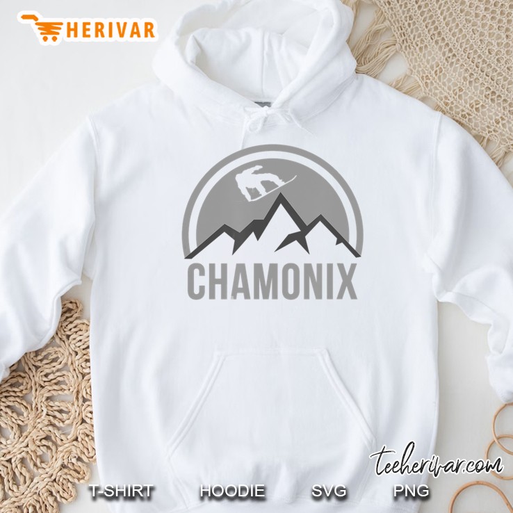 Chamonix Snowboarding Hoodie