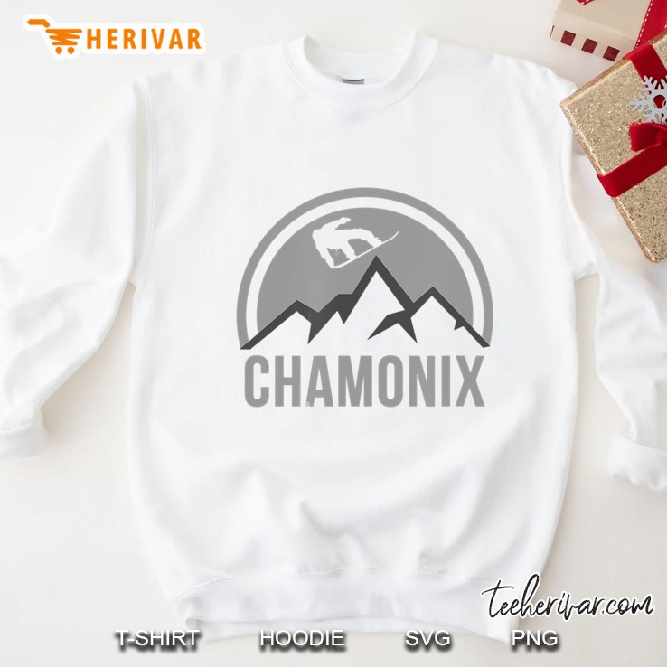 Chamonix Snowboarding Sweatshirt