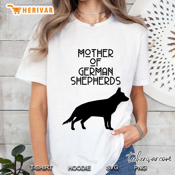 Mother Of German Shepherds Ladies Tee