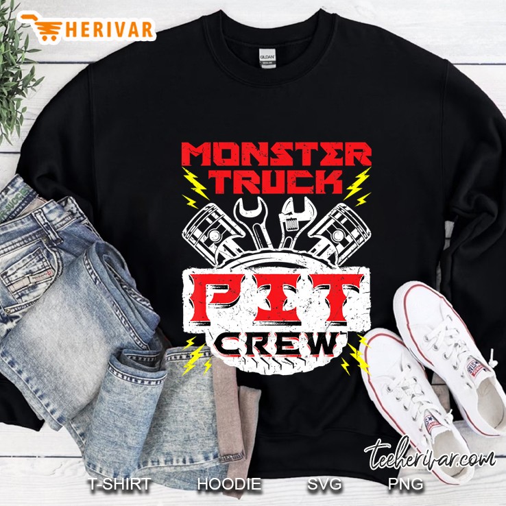 Monster Truck Pit Crew Sweatshirt