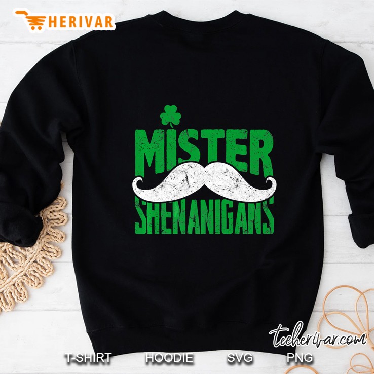Mister Shenanigans Shamrock White Beard Version Sweatshirt