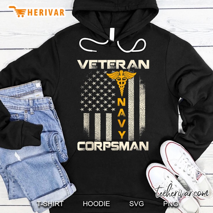 Veteran Navy Corpsman Version2 Hoodie