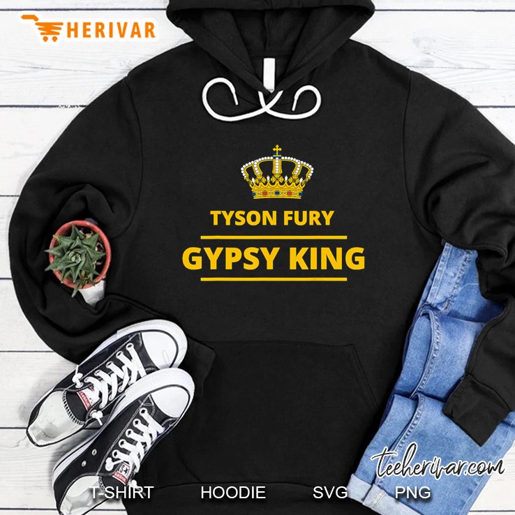 Tyson Fury The Gypsy King Of The Champion Hoodie