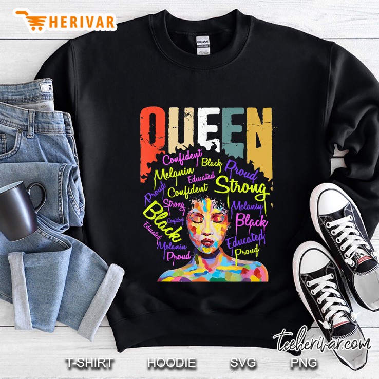 Queen Melanin African Sweatshirt