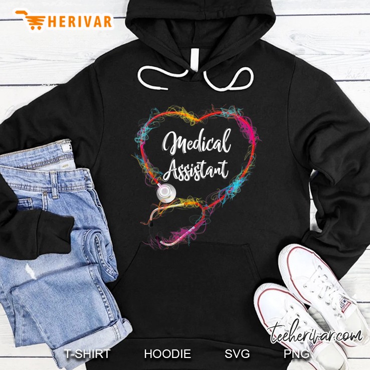 Medical Assistant Stethoscope Hoodie