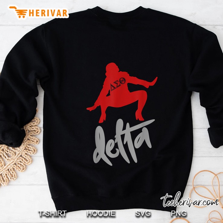 Delta Sigma Theta Black Girl Hbcu Sorority Greek Sweatshirt