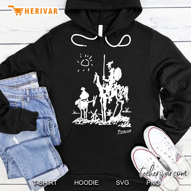 Don Quixote Picasso Artwork Hoodie
