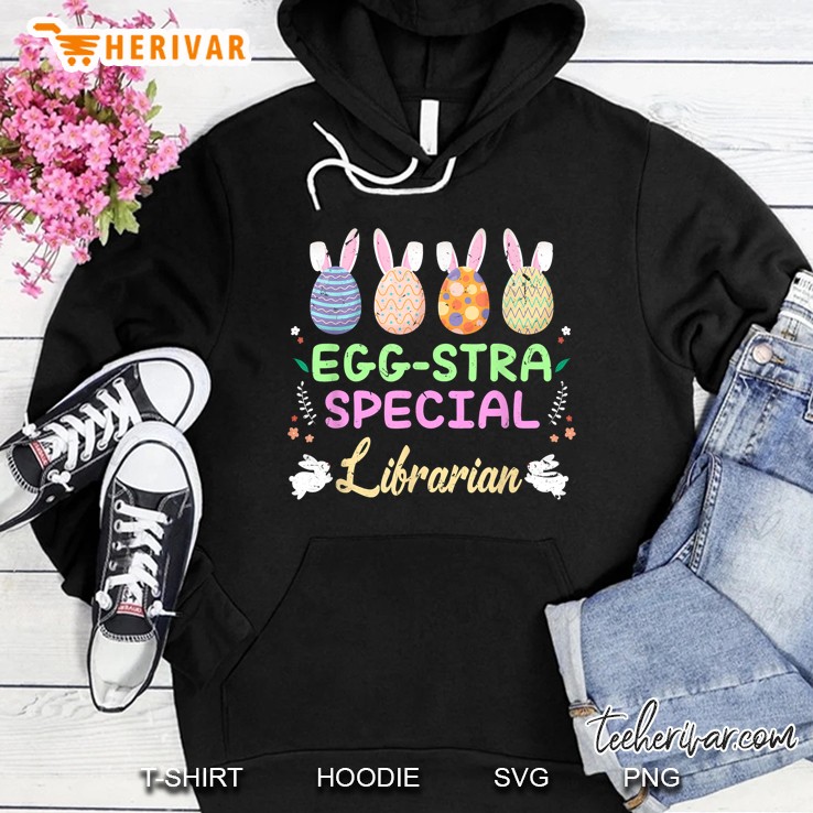 Eggstra Special Librarian Hoodie