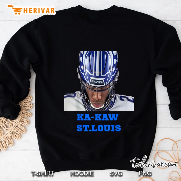 Ka-Kaw St Louis Battlehawks Football Player Version Sweatshirt
