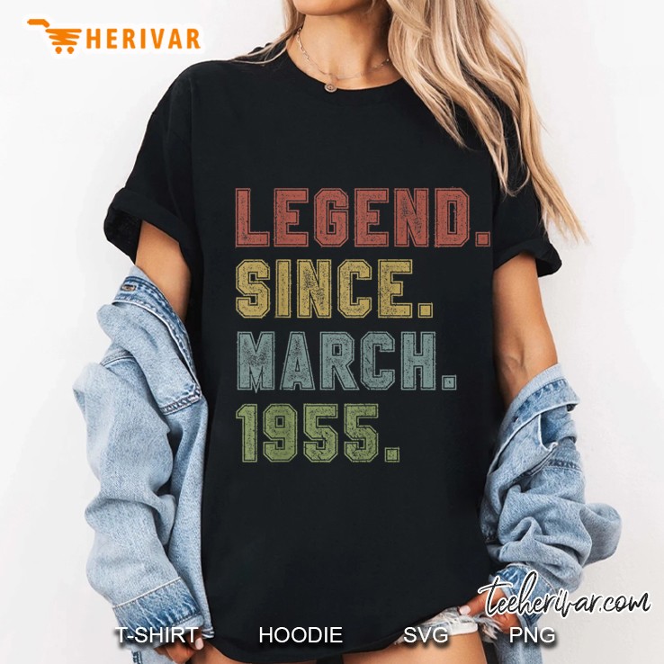 Legend Since March 1955 Vintage Version Ladies Tee