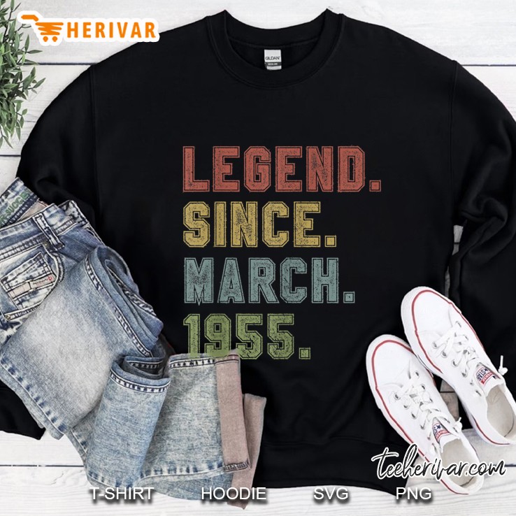 Legend Since March 1955 Vintage Version Sweatshirt