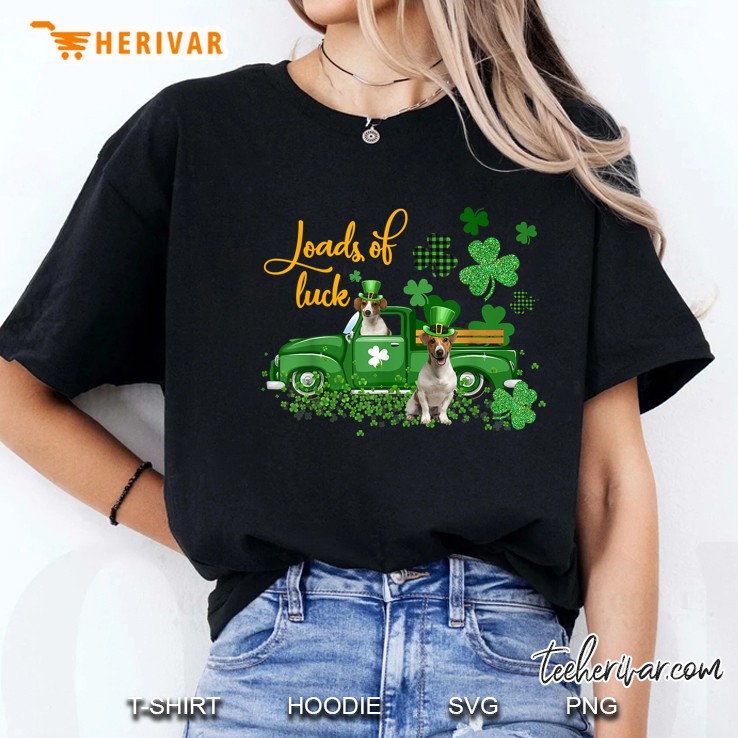 Loads Of Luck Jack Russell Terrier Truck Version Ladies Tee