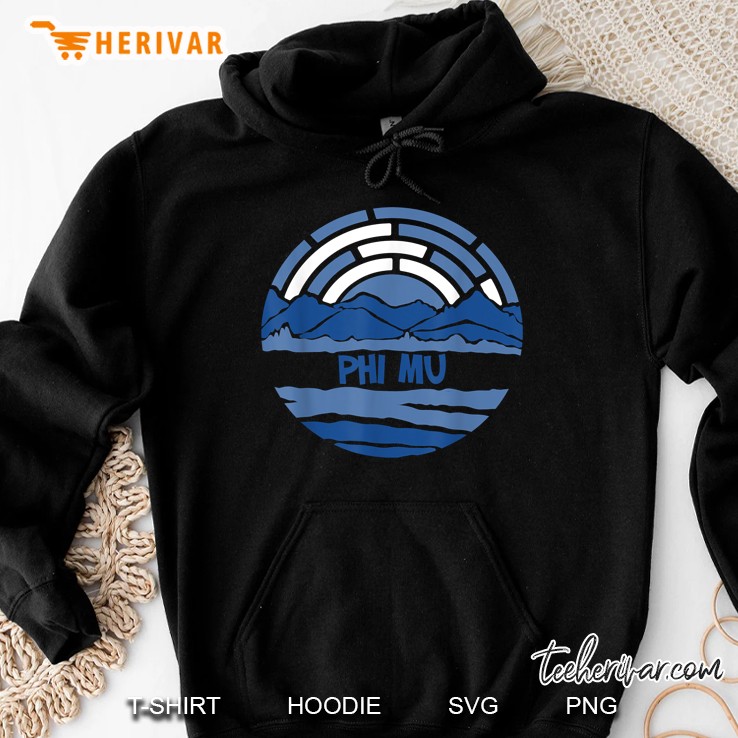 Phi Mu Sorority Sisterhood Greek Hoodie