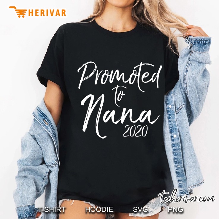 Promoted To Nana 2020 Ladies Tee