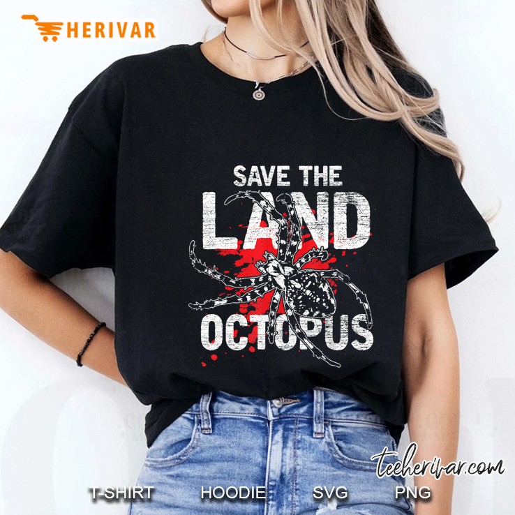 Save The Land Octopus Spider Ladies Tee