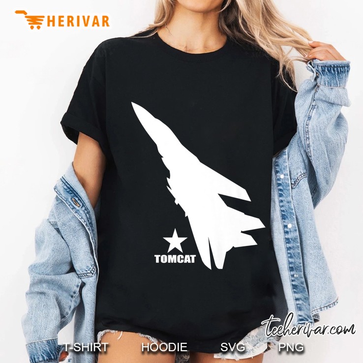 F-14 Tomcat Silhouette Ladies Tee
