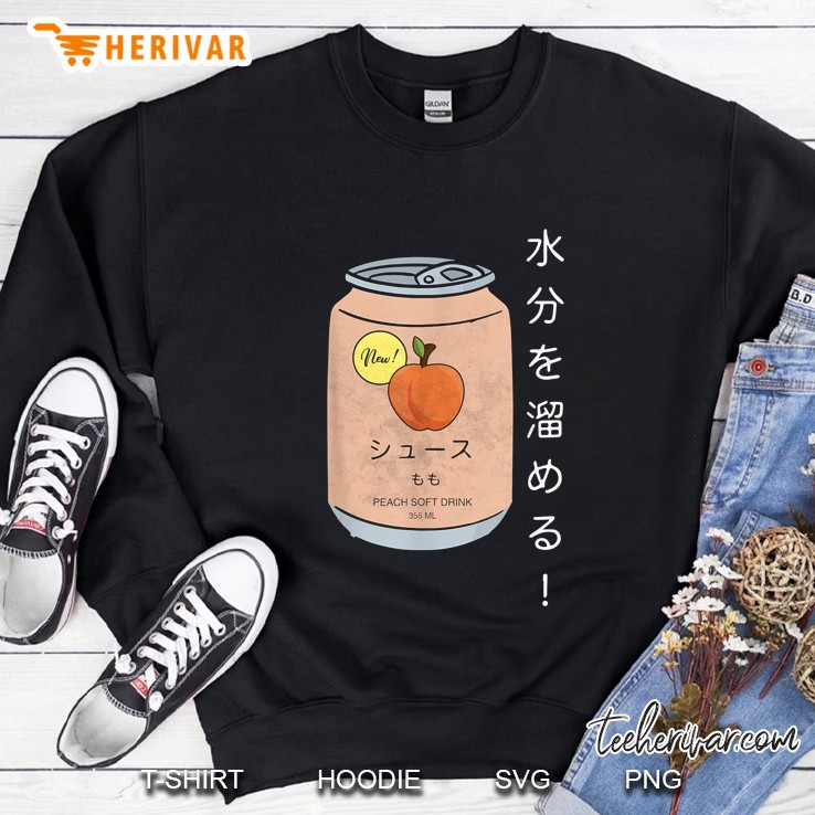 Japanese Peach Soft Drink Sweatshirt