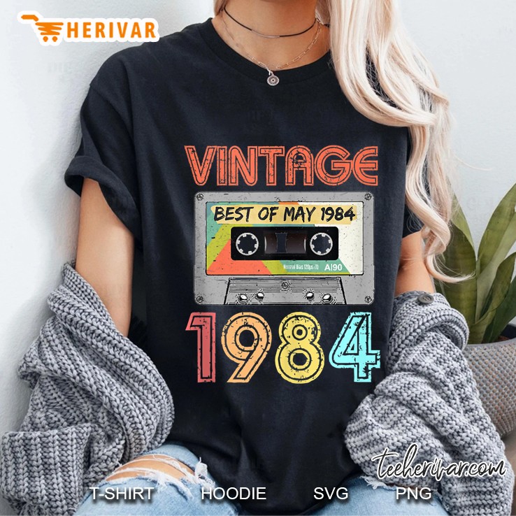 Vintage Best Of May 1984 Cassette Version Ladies Tee