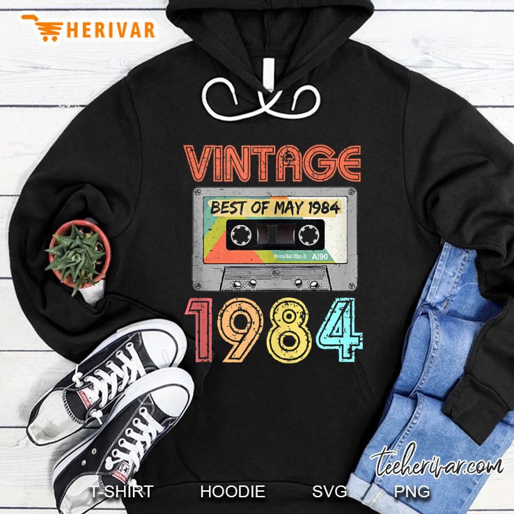 Vintage Best Of May 1984 Cassette Version Hoodie