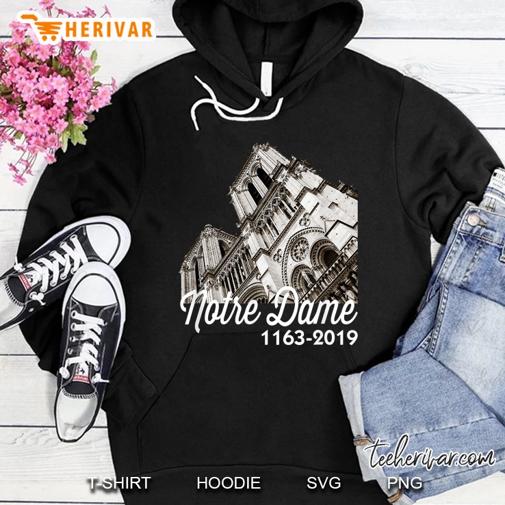 Notre Dame 1163-2019 Cathedral Hoodie