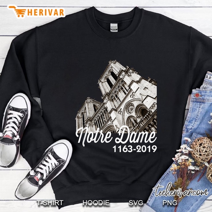 Notre Dame 1163-2019 Cathedral Sweatshirt