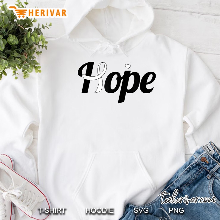 Hope Lung Cancer Hoodie