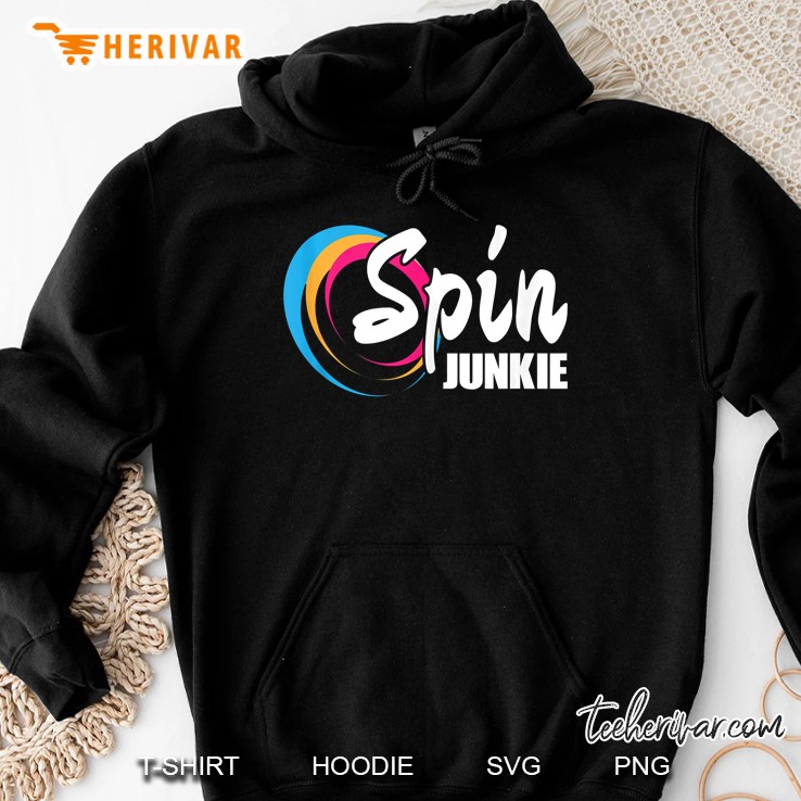 Spin Junkie Colorful Circles Version Hoodie